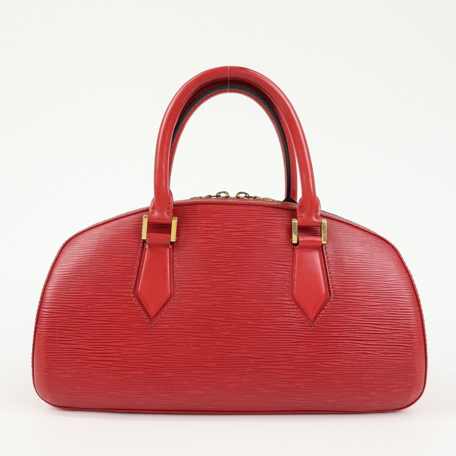 Louis Vuitton Epi Leather Jasmine Hand Bag Castilian Red M52087
