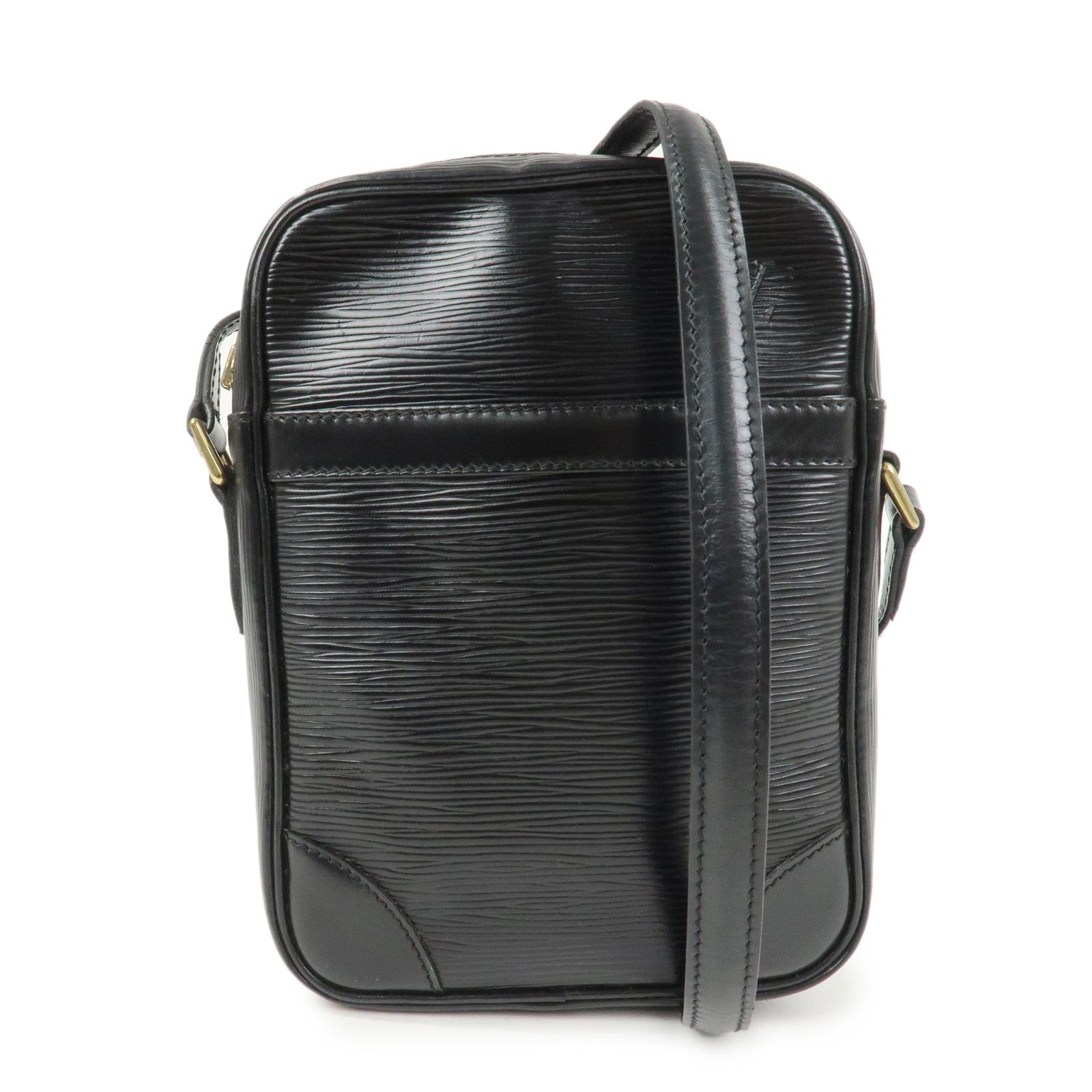 Louis Vuitton Epi Danube Shoulder Bag Crossbody Bag Noir M45632