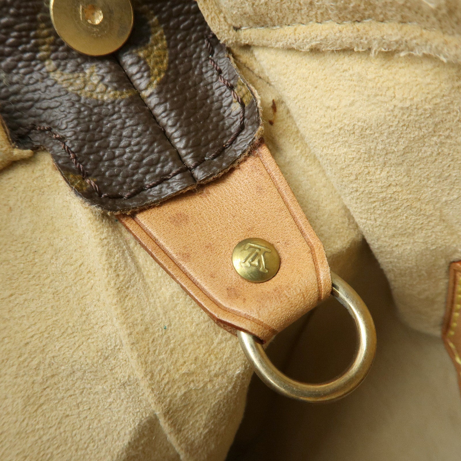 Louis Vuitton Monogram Looping GM Shoulder Bag Brown M51145