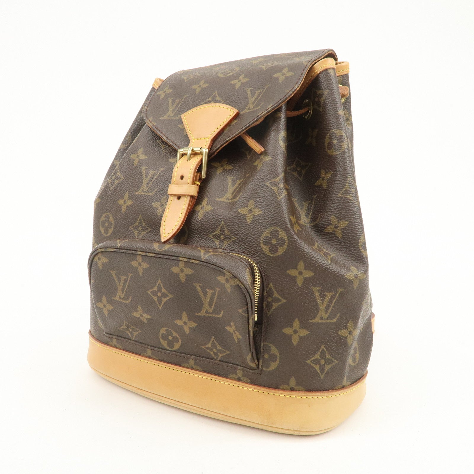 Louis Vuitton Monogram Montsouris MM Backpack Brown M51136
