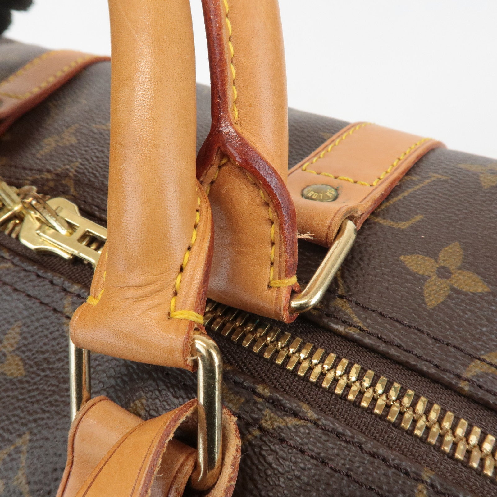 Louis Vuitton Monogram Keep All 55 Boston Bag Travel Bag M41424 Used