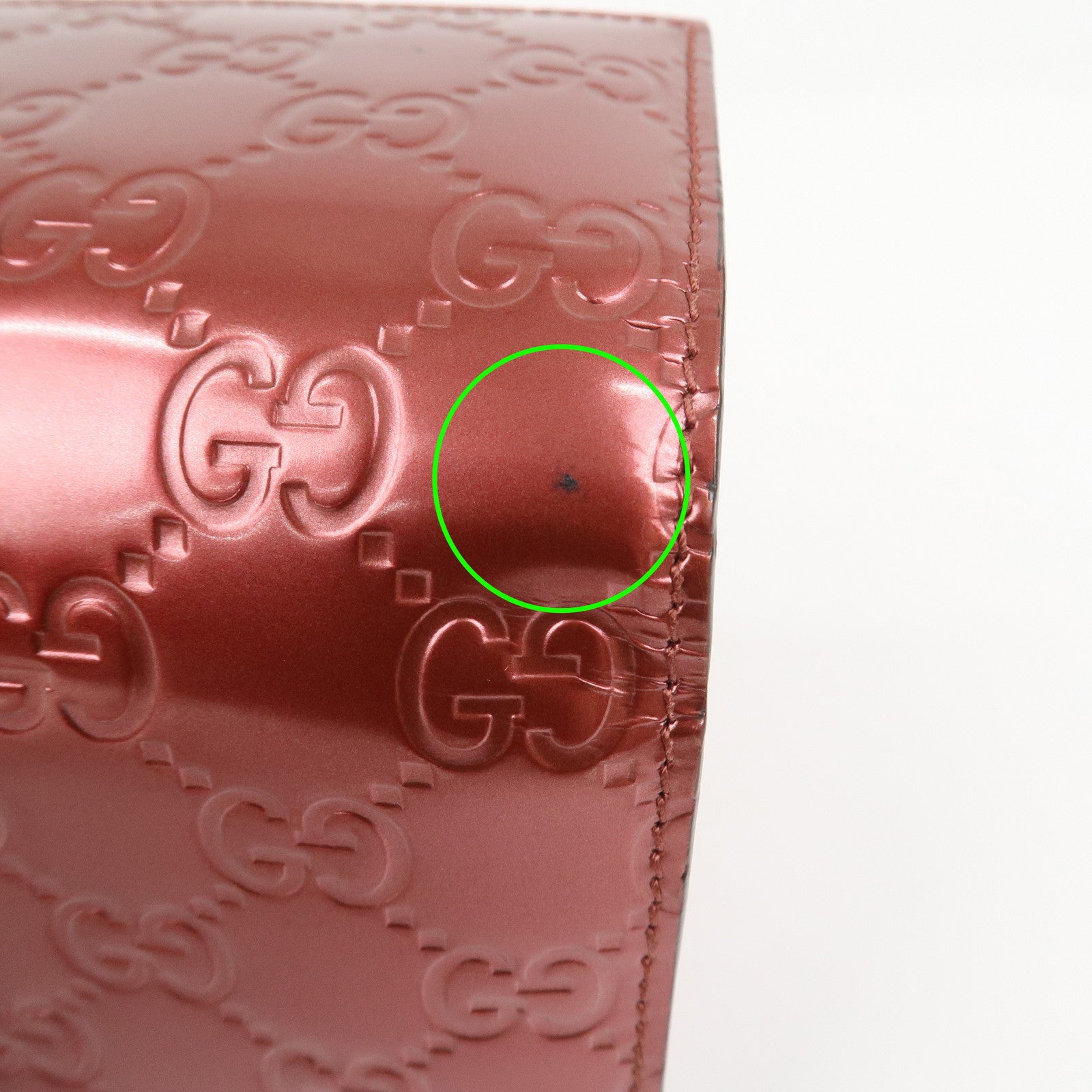 GUCCI Guccissima Interlocking G Lovely Heart Long Wallet 251861