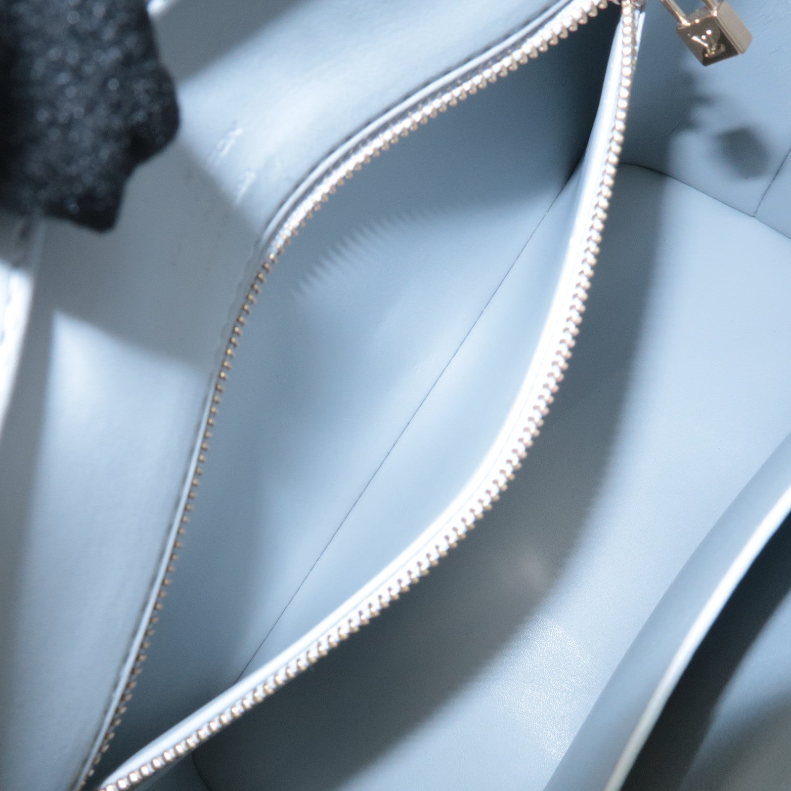 Louis Vuitton Monogram Vernis Houston Hand Bag Gris M91053 Used