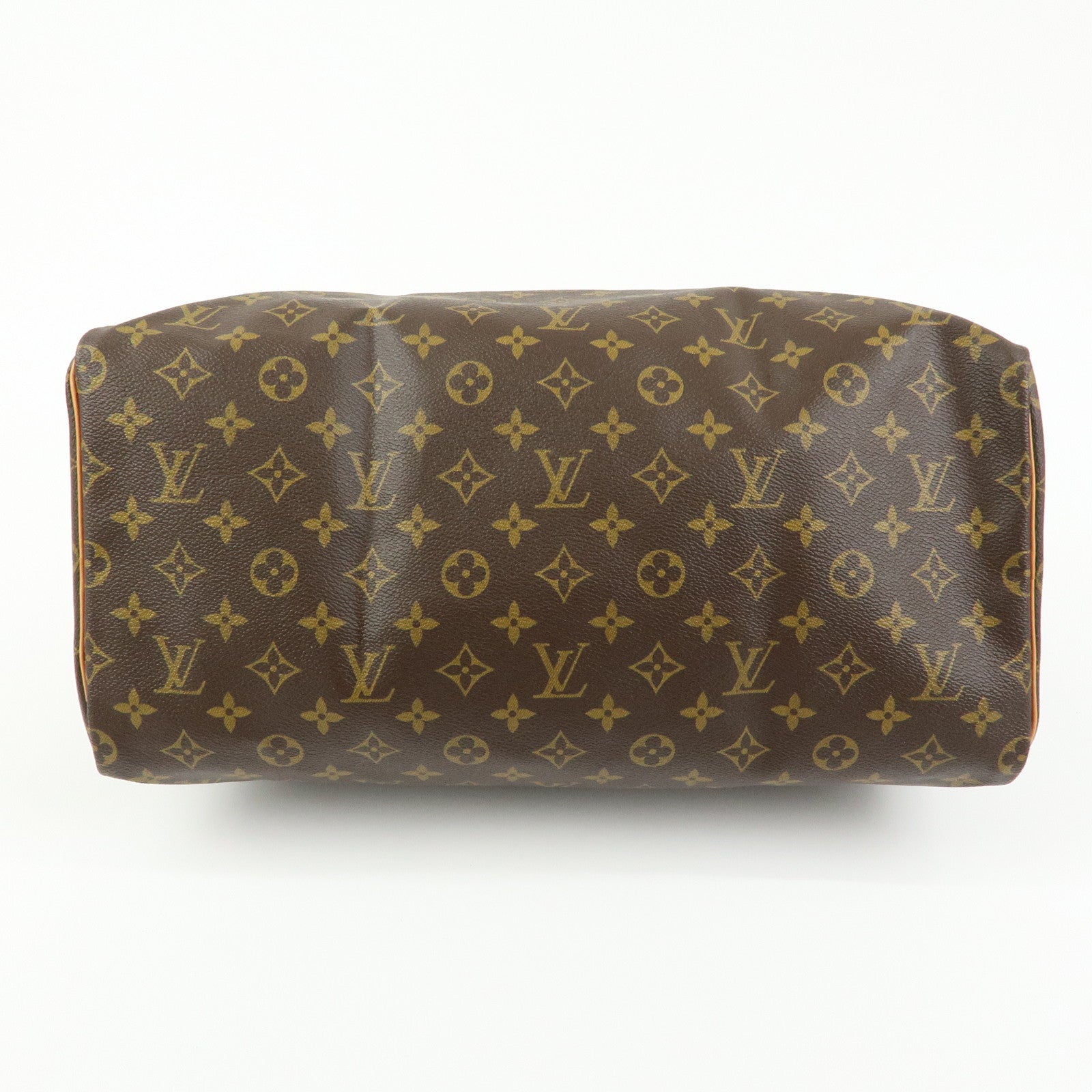 Louis Vuitton Monogram Speedy 40 Hand Bag Boston Bag Brown M41522