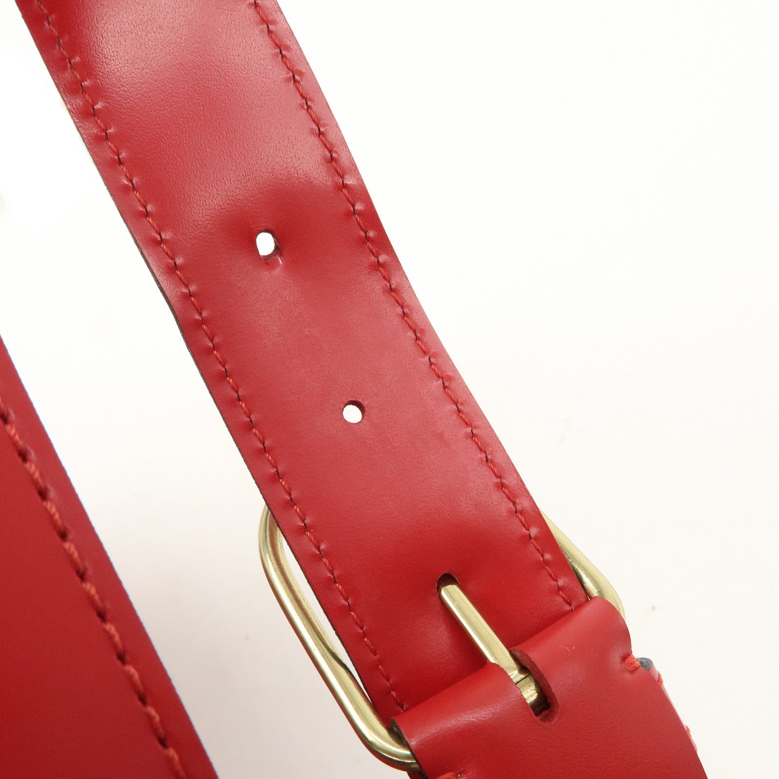 Louis Vuitton Epi Sac de Paul Shoulder Bag Castilian Red M80207