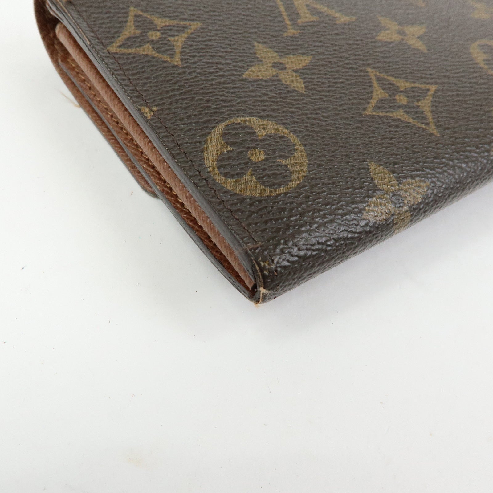 Louis Vuitton Monogram Portefeuille Sarah Long Wallet Brown M61734