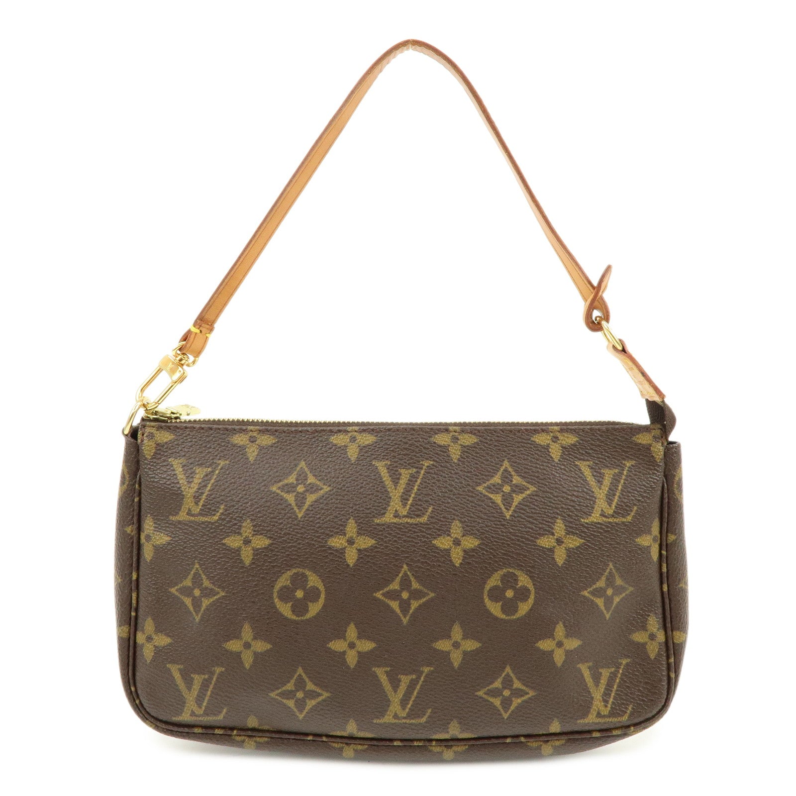 Louis Vuitton Monogram Pochette Accessoires Pouch Hand Bag M51980
