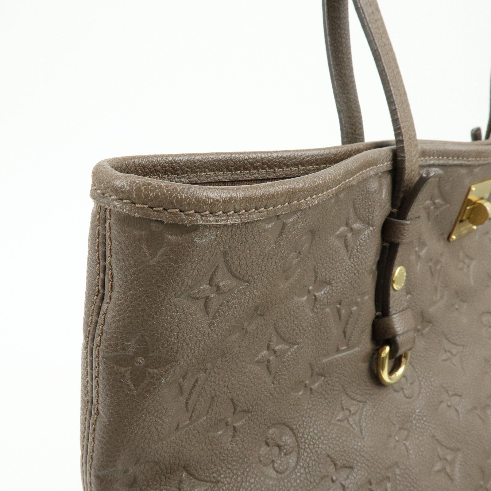 Louis Vuitton Monogram Empreinte Leather Tote Bag Ombre M40516