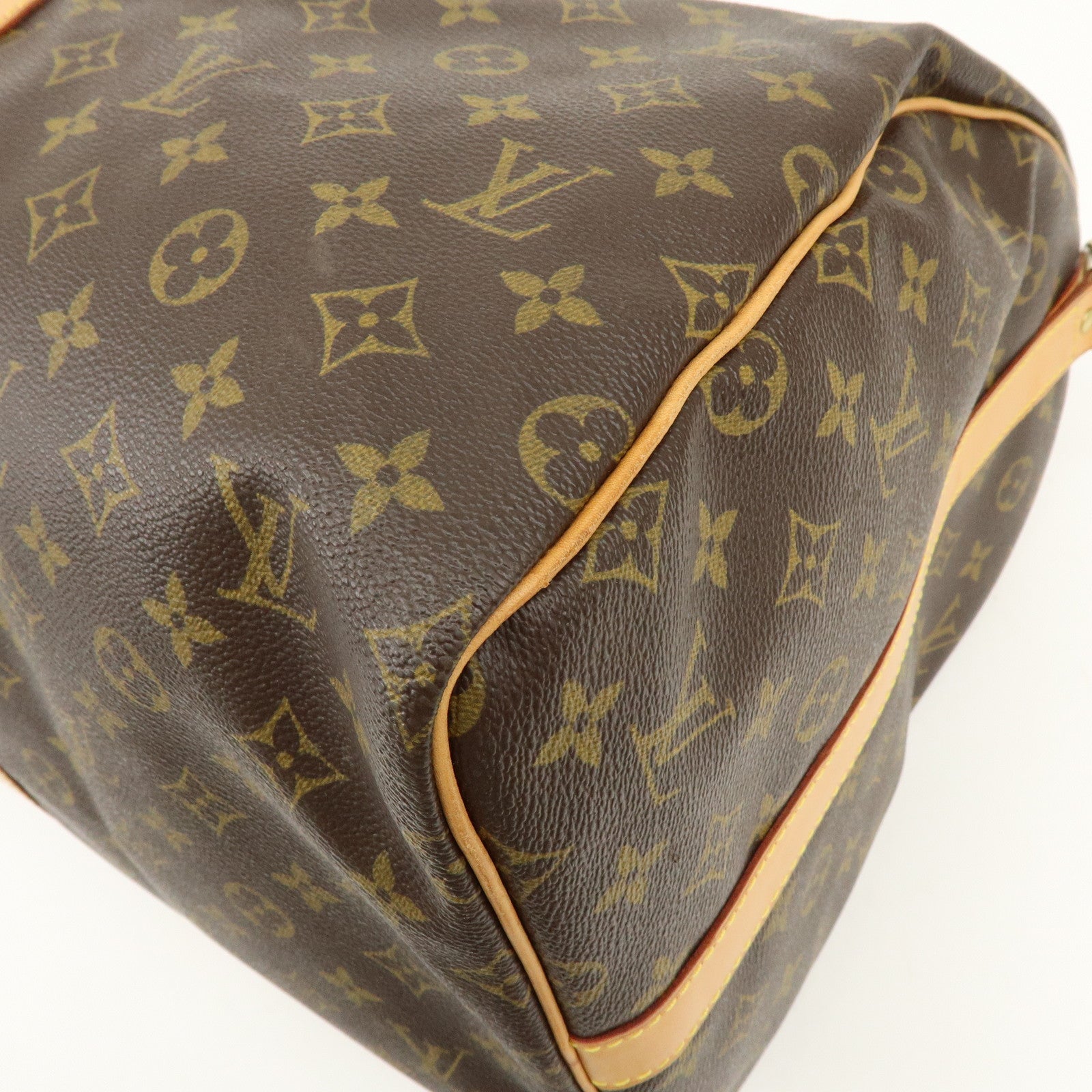 Louis Vuitton Monogram Keep All Bandouliere 55 Boston Bag M41414
