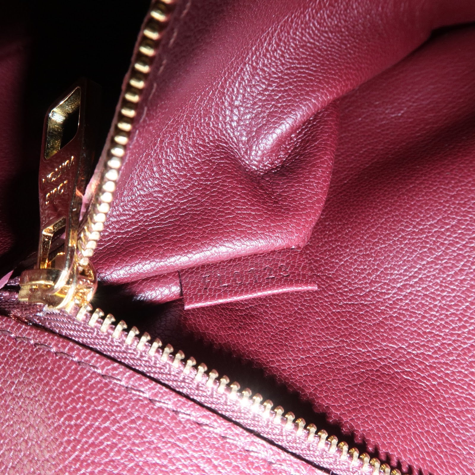 Louis Vuitton Monogram Leather Lockit PM Hand Bag Brown M40613