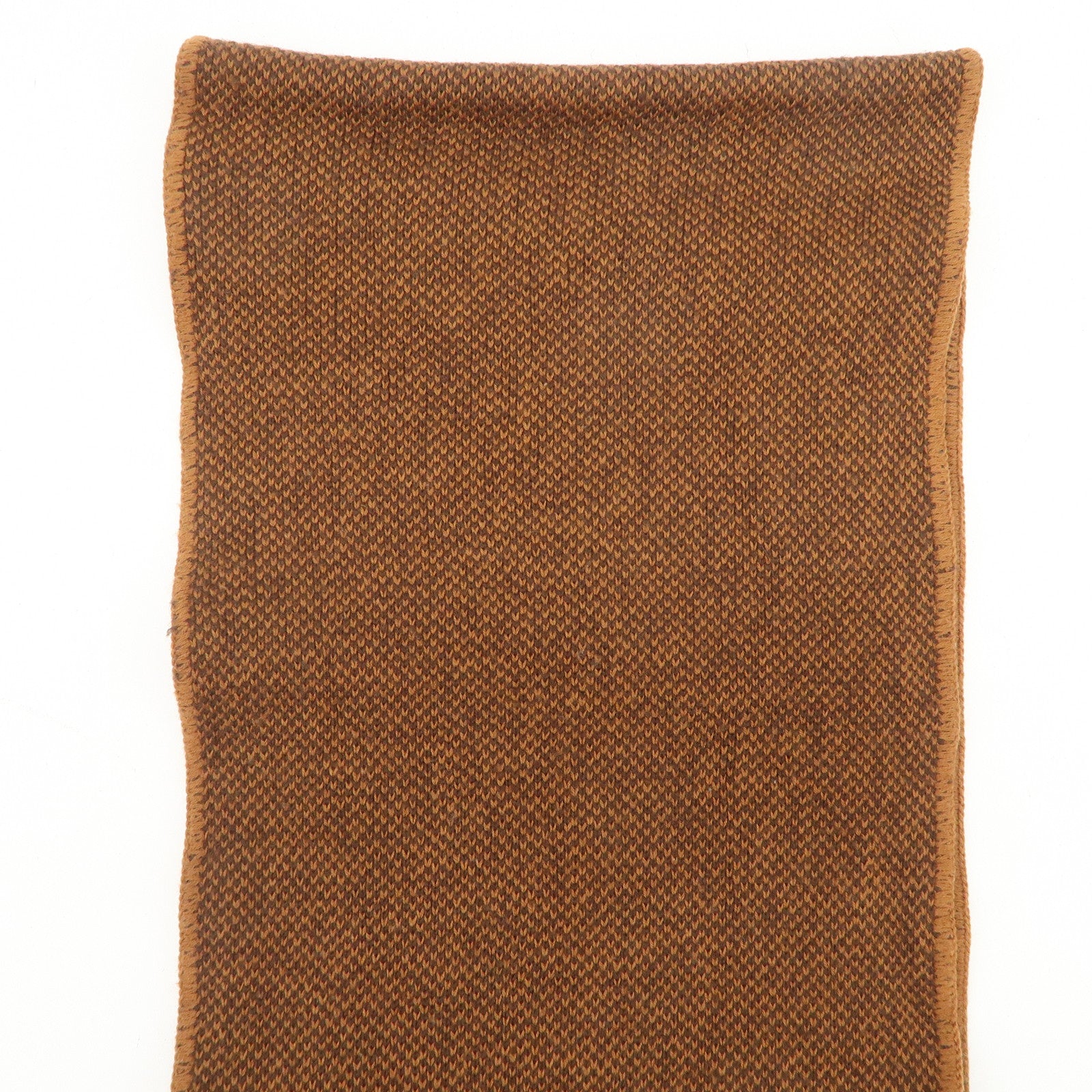 Christian Dior Trotter Wool 100% Scarf Brown