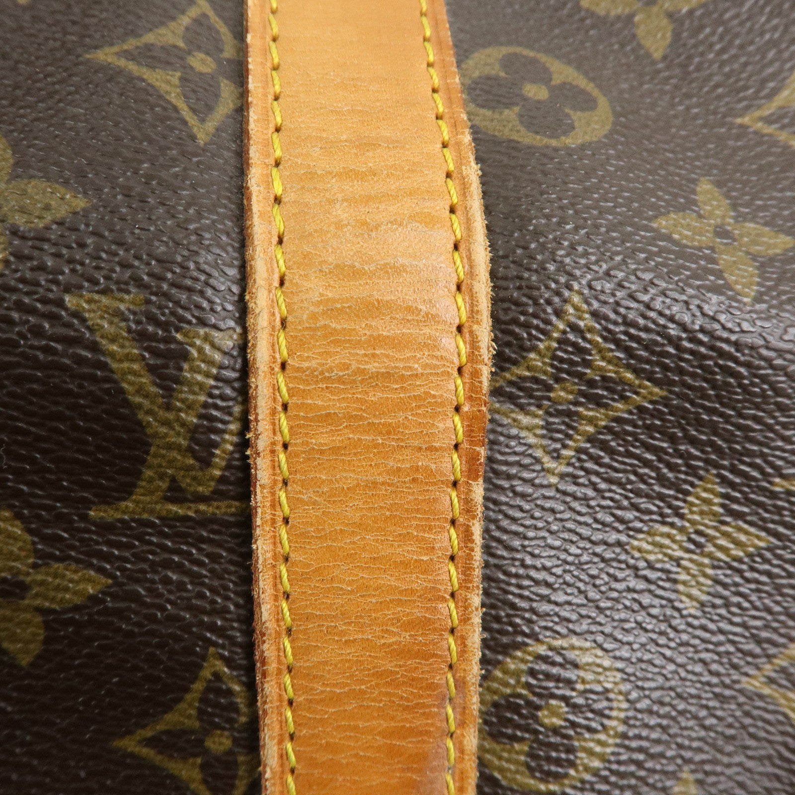 Louis Vuitton Monogram Keep All 45 Boston Bag Brown M41428