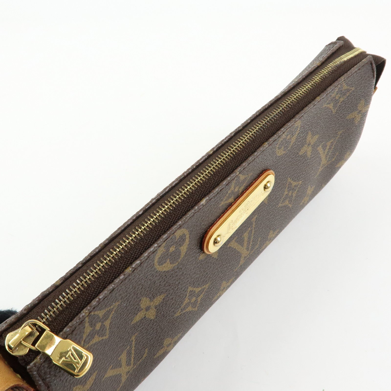 Louis Vuitton Monogram Eva 2Way Chain Shoulder Bag Brown M95567
