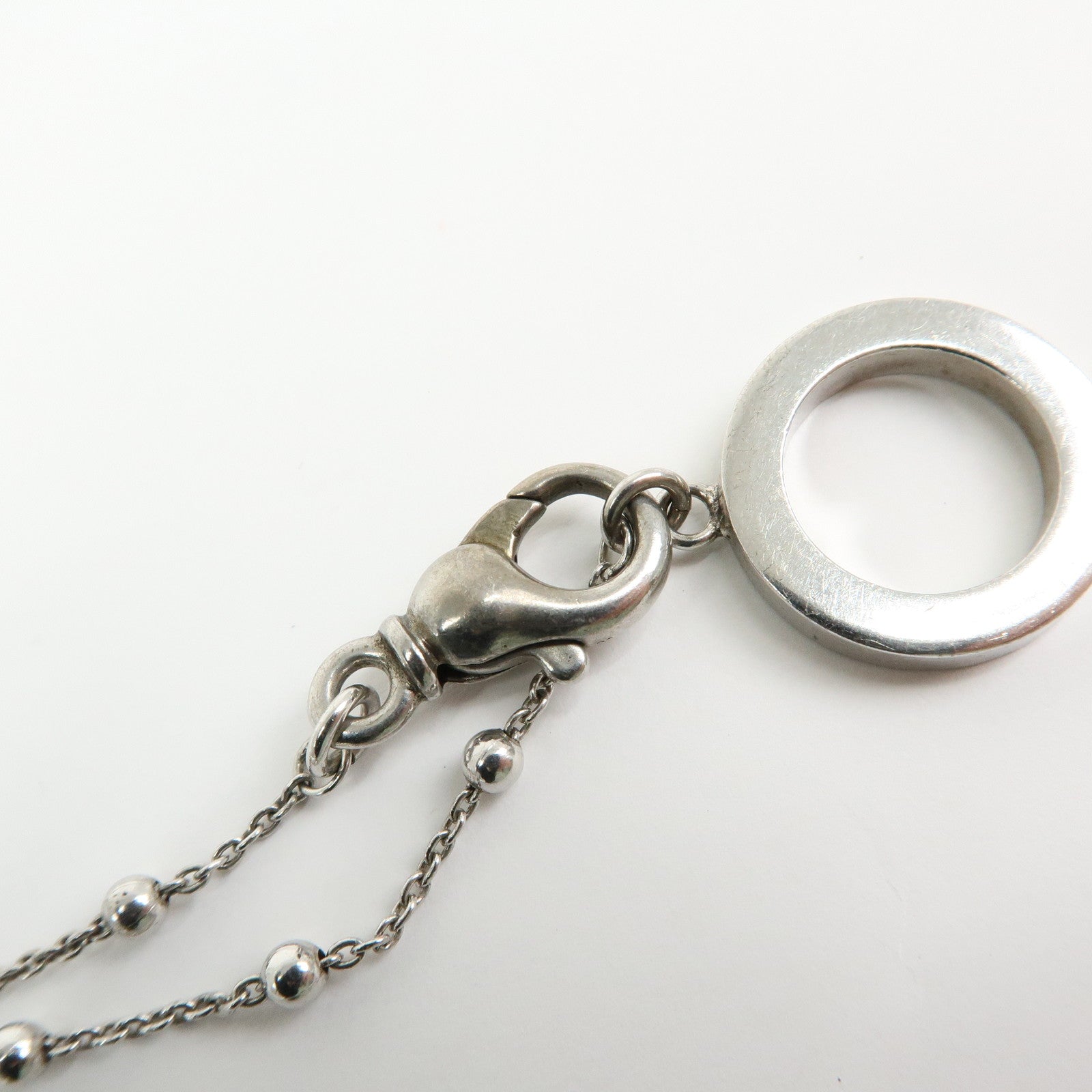 Dolce & Gabbana Sterling Pendant Necklace SV925 Silver