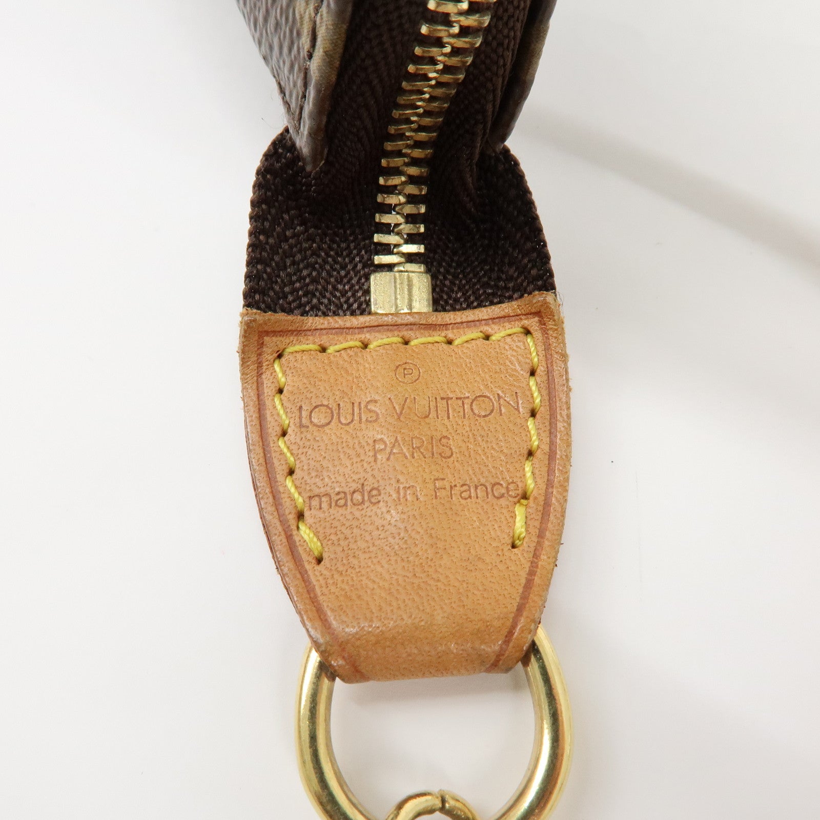 Louis Vuitton Monogram Mini Pochette Accessoires Hand Bag M58009