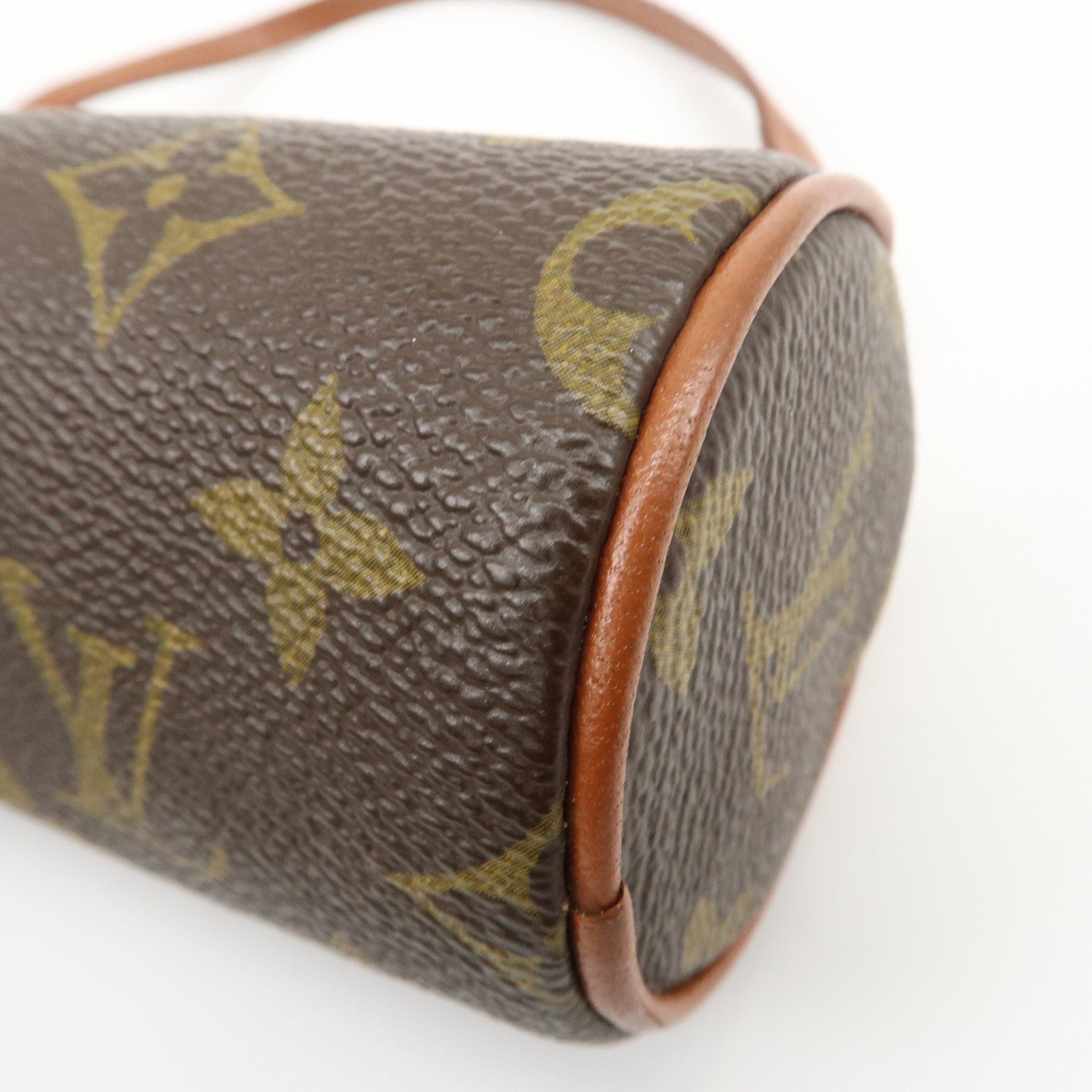 Louis Vuitton Monogram Mini Pouch for Papillon Bag New Style Brown