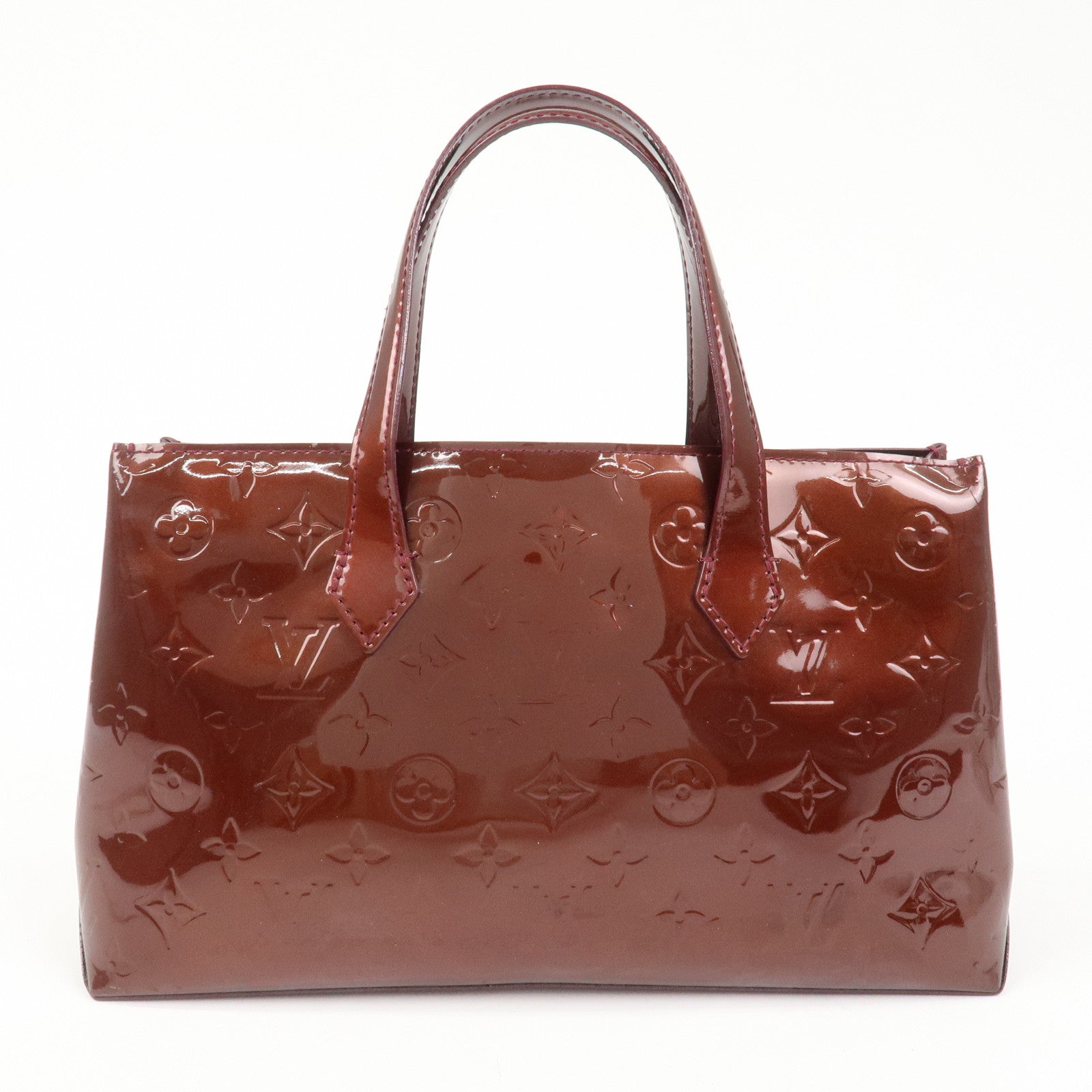 Louis Vuitton Monogram Vernis Wilshire PM Rouge Faurviste M91644