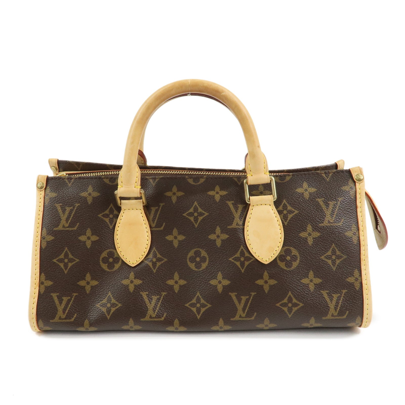 Louis Vuitton Monogram Popincourt Hand Bag Brown M40009