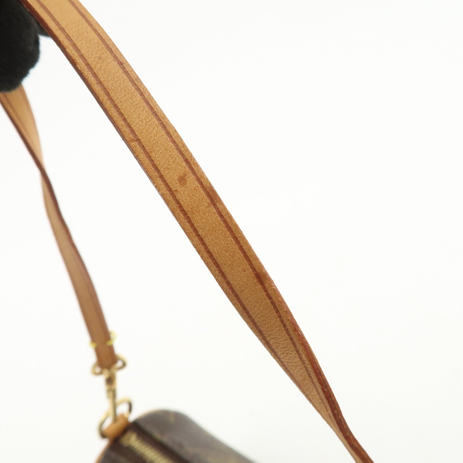 Louis Vuitton Monogram Mini Pouch for Papillon Bag New Style Brown