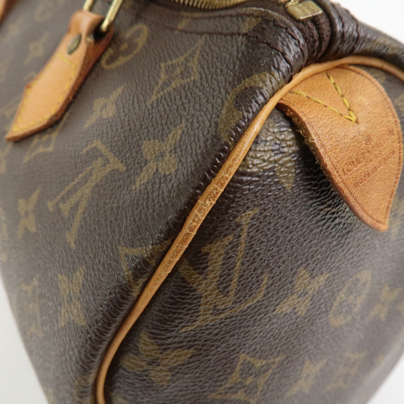 Louis Vuitton Monogram Speedy 30 Boston Bag Hand Bag Brown M41526