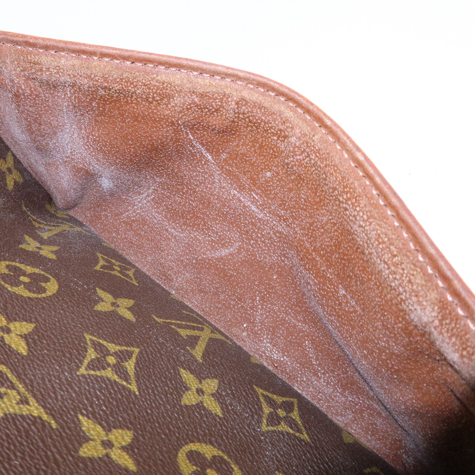 Louis Vuitton Monogram Compiegne 23 Pouch Clutch Bag Brown M51845