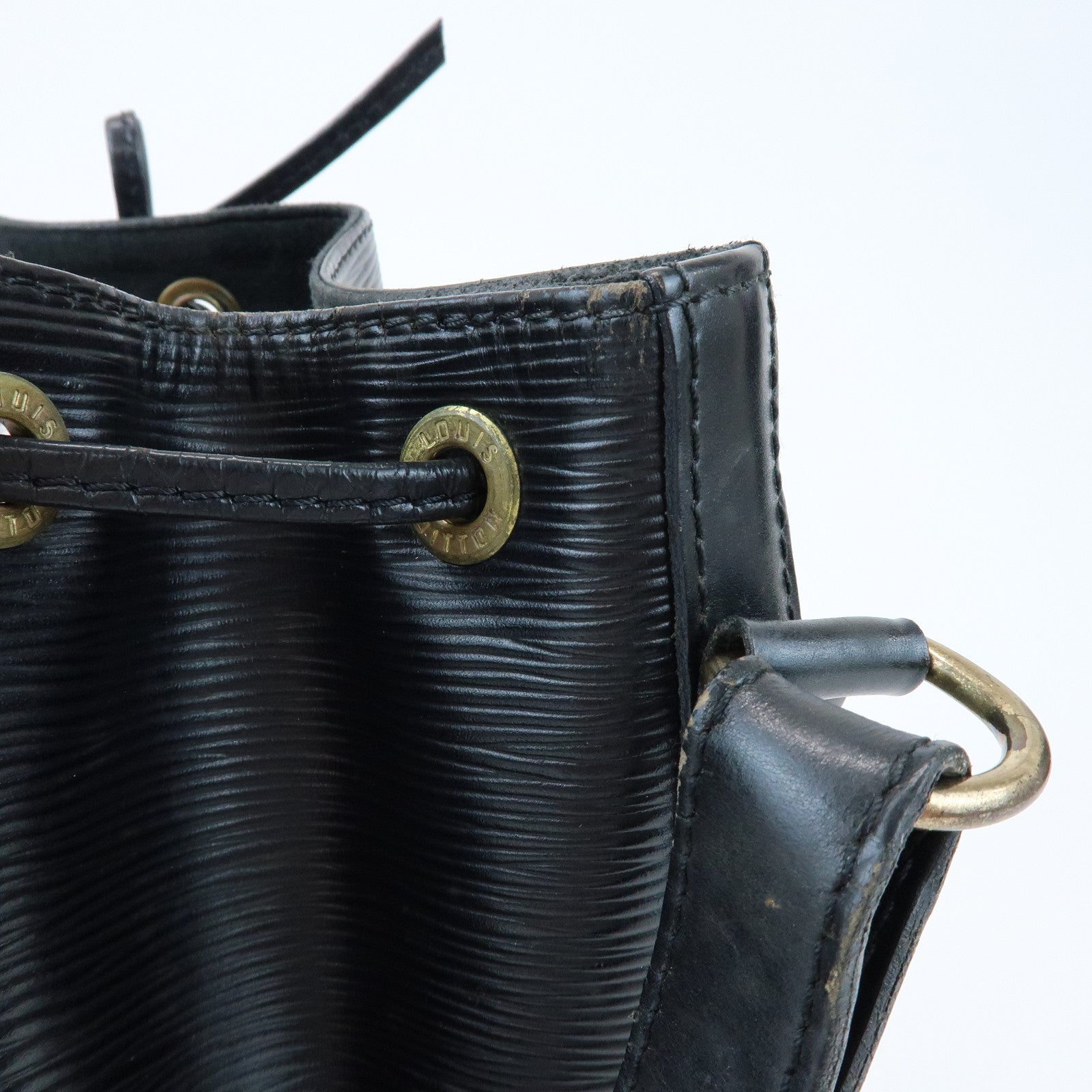 Louis Vuitton Epi Petit Noe Shoulder Bag Noir Black M59012