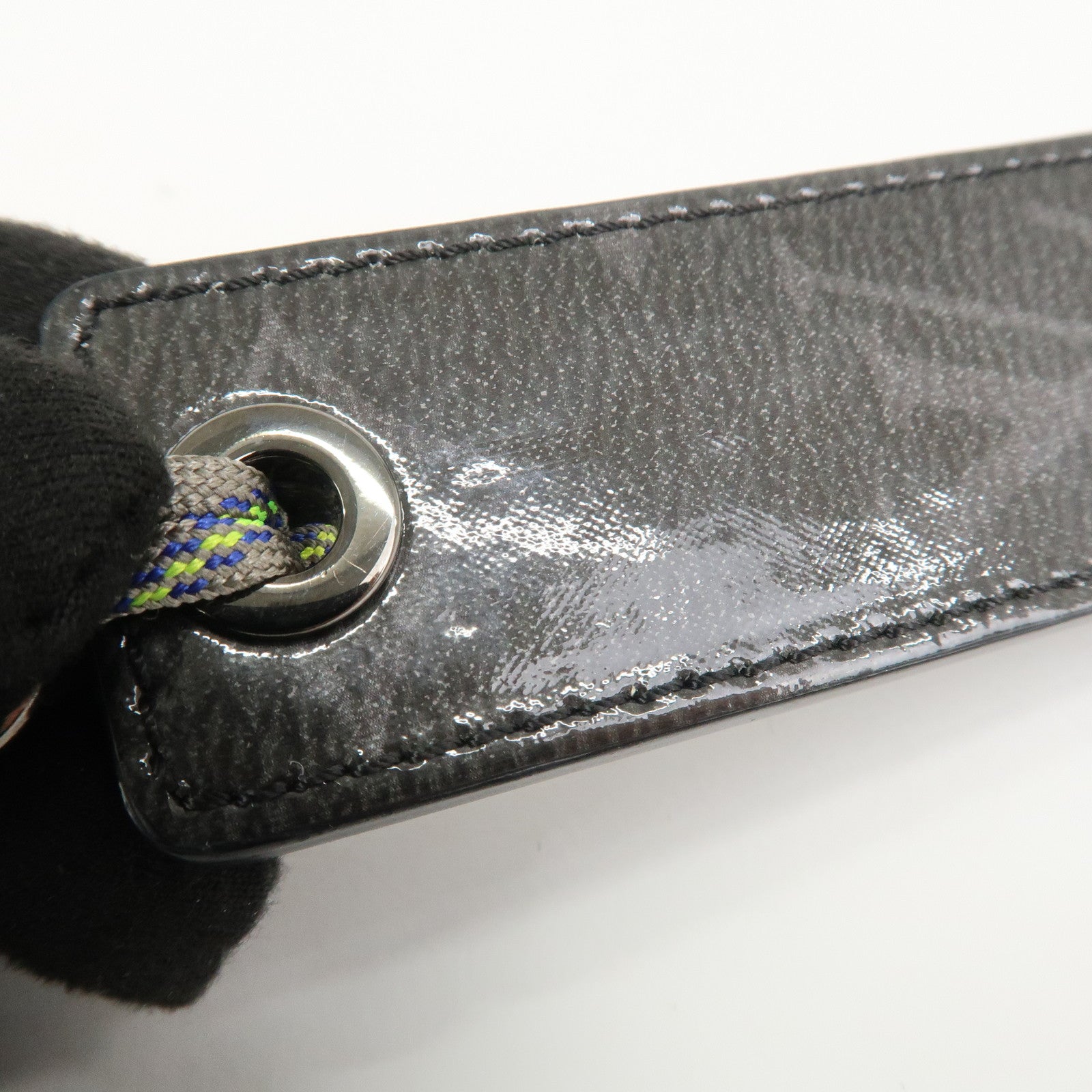 Louis Vuitton Monogram Porte Cles Fluo Tag Leather Key Charm MP0929