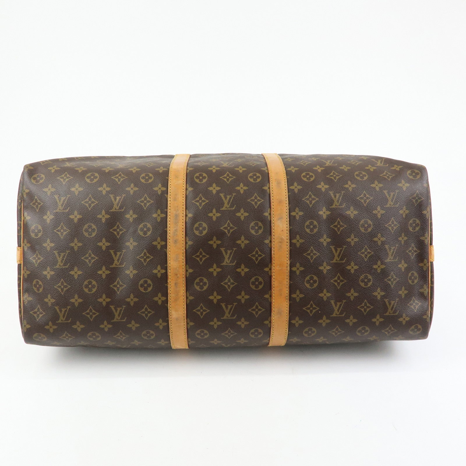 Louis Vuitton Monogram Keep All Bandouliere 60 Boston Bag M41412