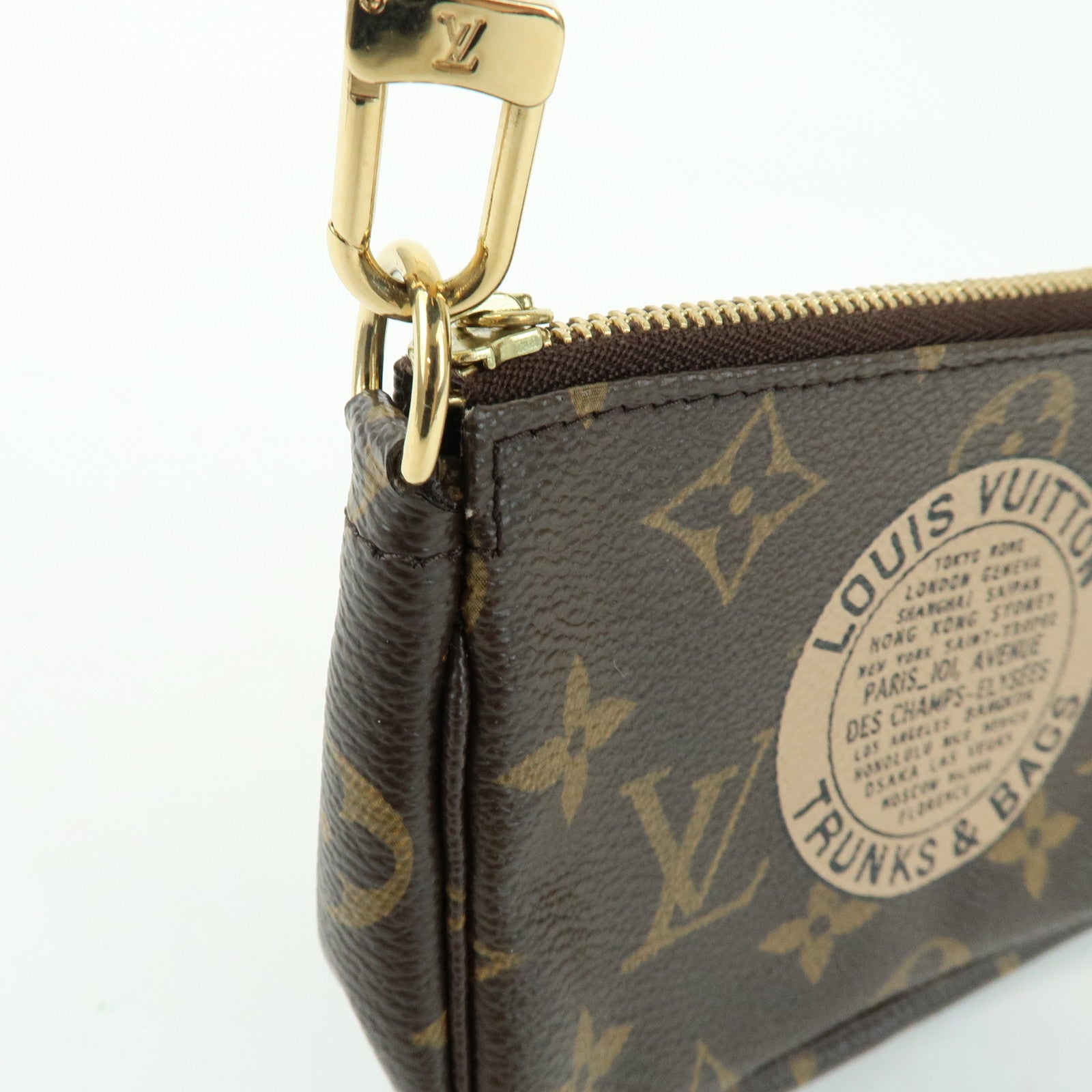Louis Vuitton Monogram T&B Mini Pochette Accessoires Pouch M60153