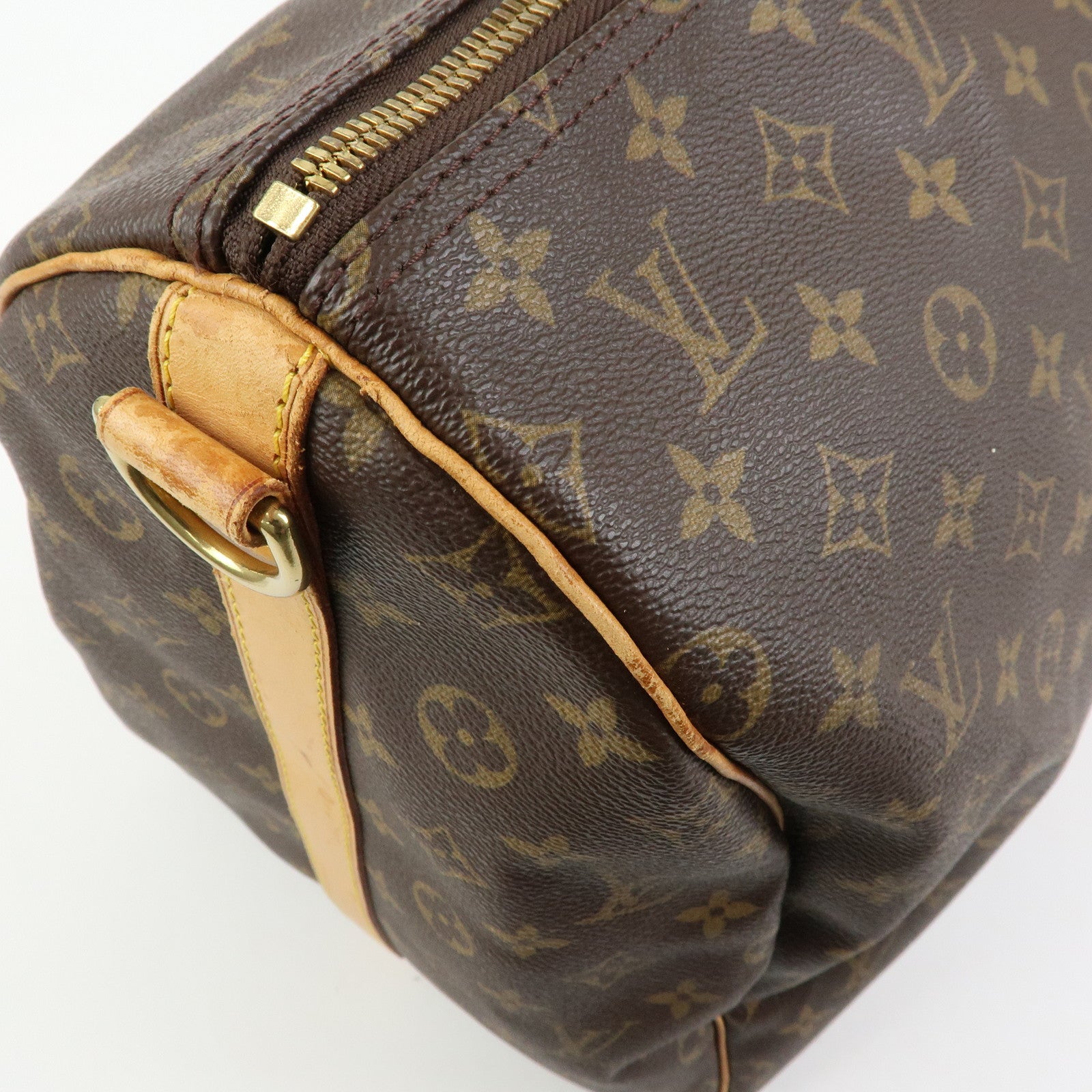 Louis Vuitton Monogram Keep All Bandouliere 55 Boston Bag M41414