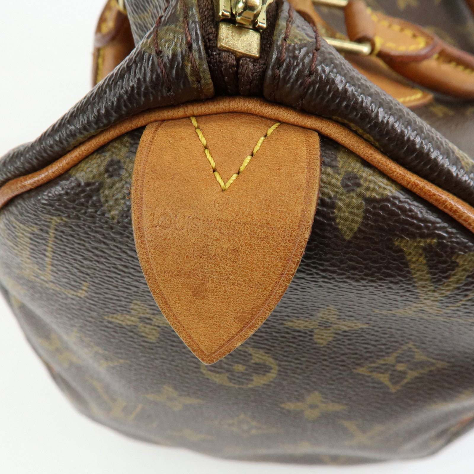 Louis Vuitton Monogram Speedy 30 Boston Bag Hand Bag Brown M41526