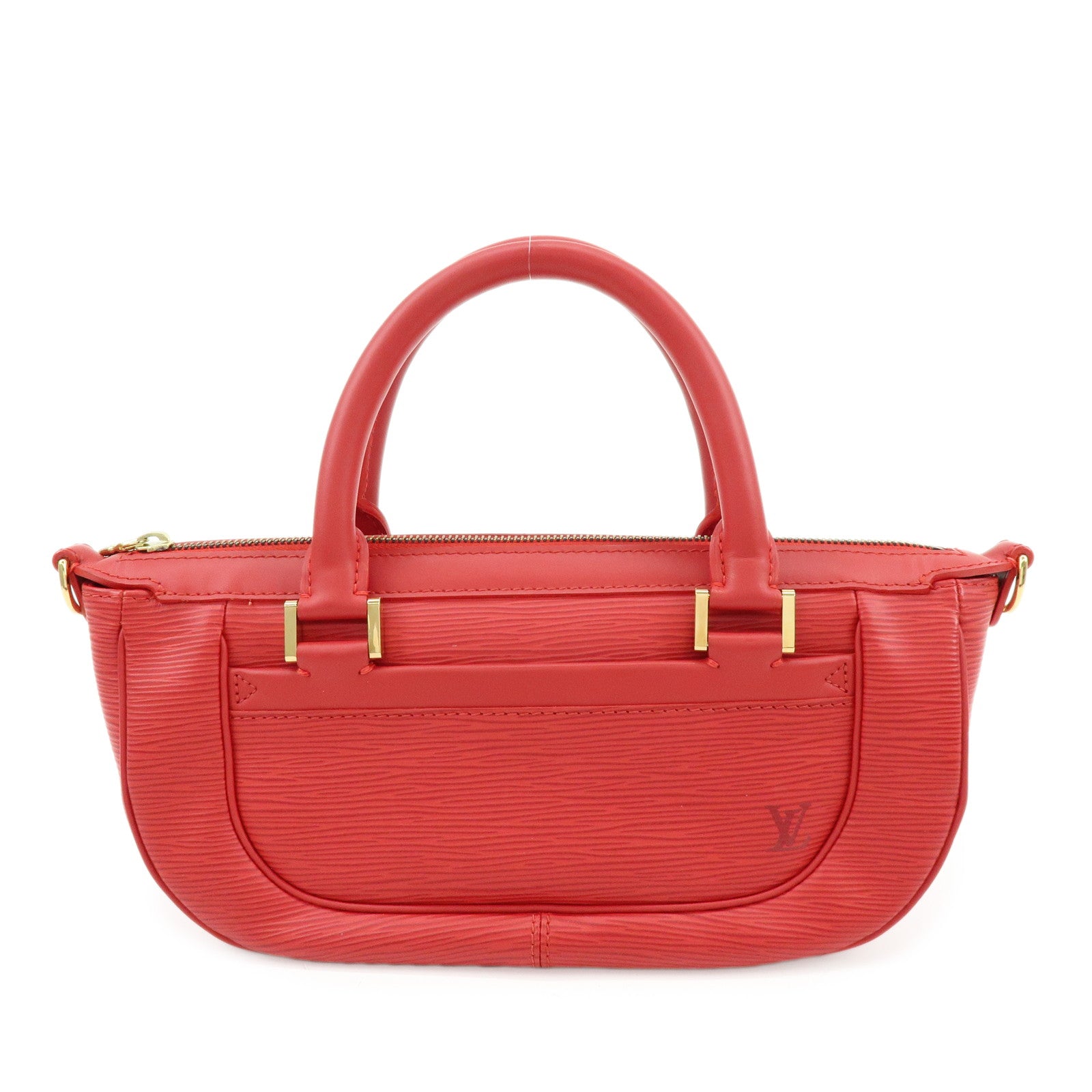 Louis Vuitton Epi Danoura PM Hand Bag Red M5891E
