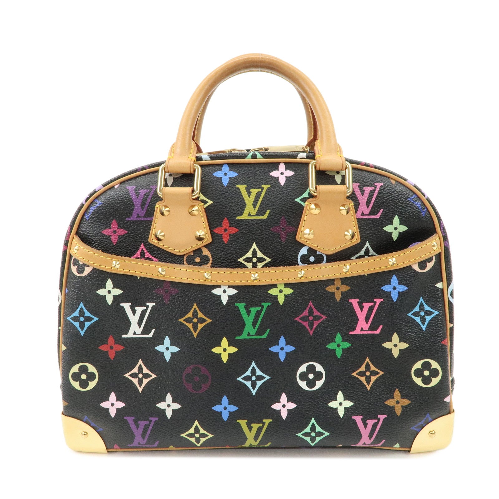 Louis Vuitton Monogram Multicolor Trouville Hand Bag M92662