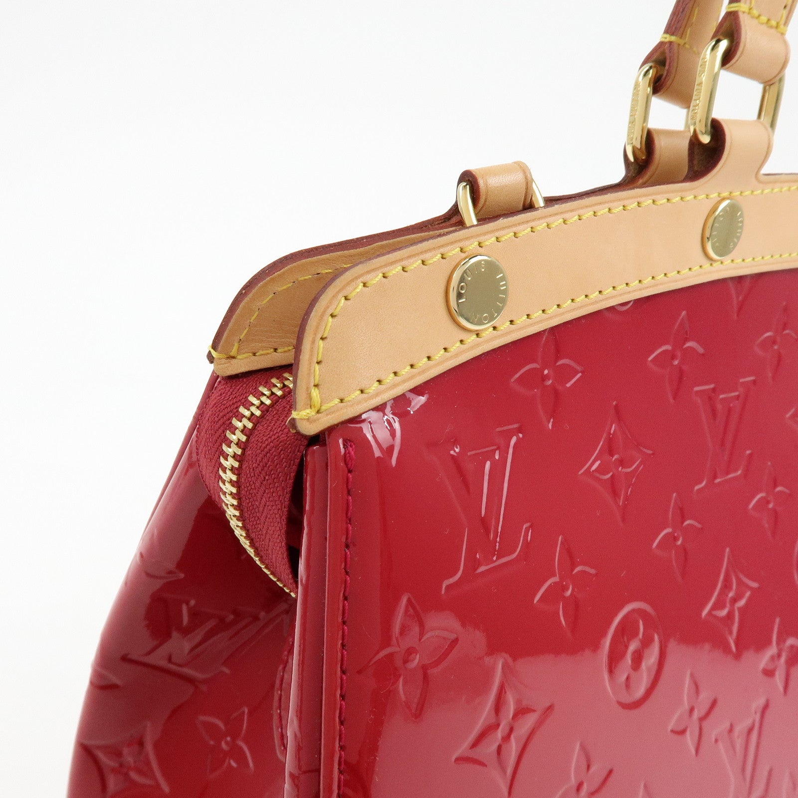 Louis Vuitton Vernis Brea MM 2Way Bag Hand Bag Rose Indien M91798