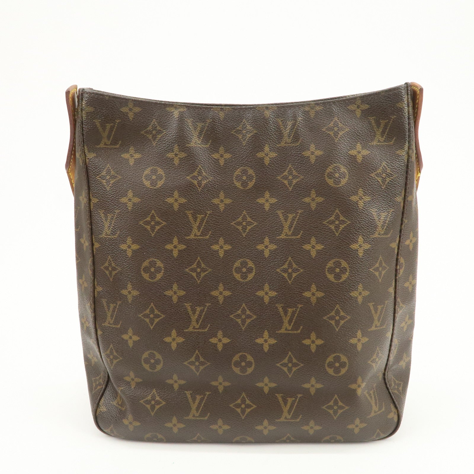 Louis Vuitton Monogram Looping GM Shoulder Bag Brown M51145