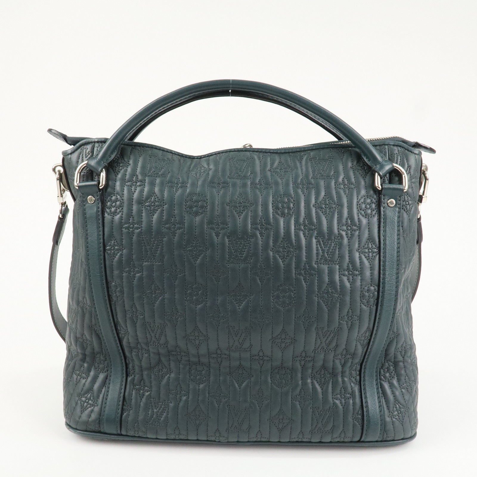 Louis Vuitton Monogram Antia Ixia MM Hand Bag Shoulder Bag Used