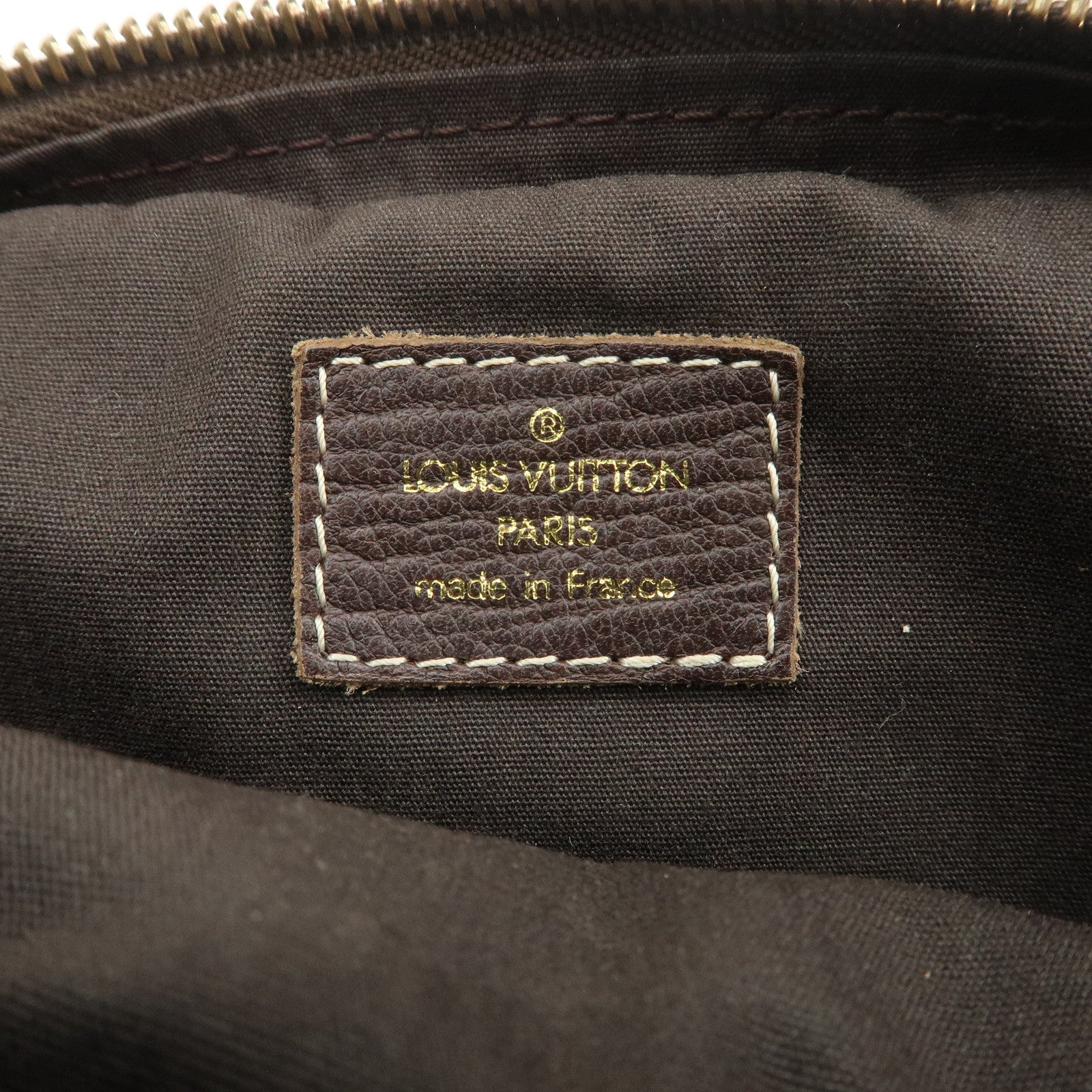 Louis Vuitton Monogram Mini Lin Danube Shoulder Bag Brown M95228