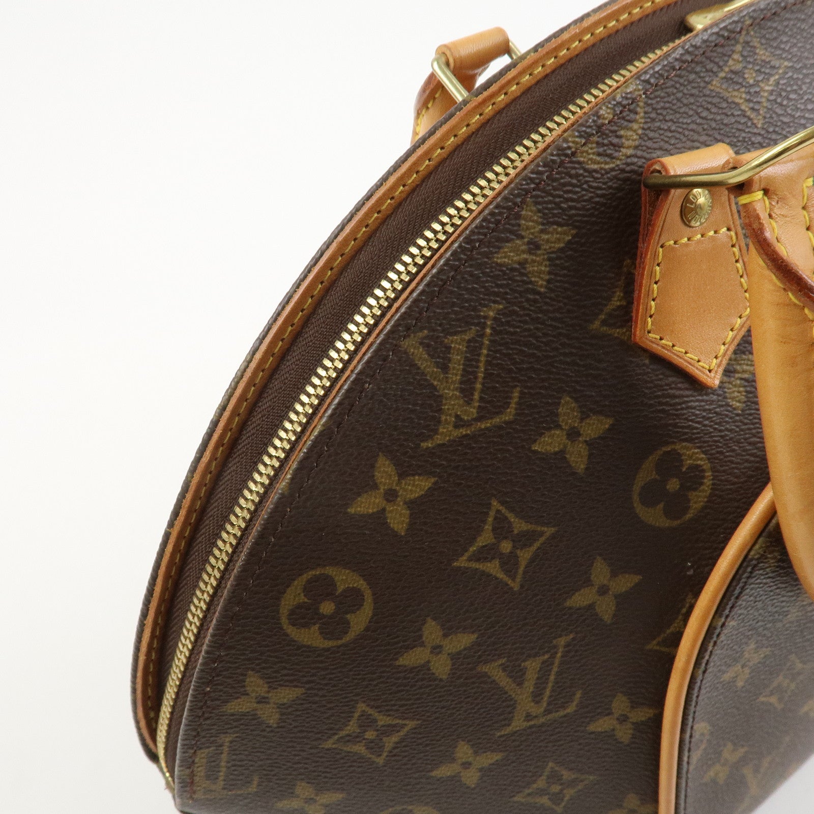 Louis Vuitton Monogram Ellipse MM Hand Bag Brown M51126
