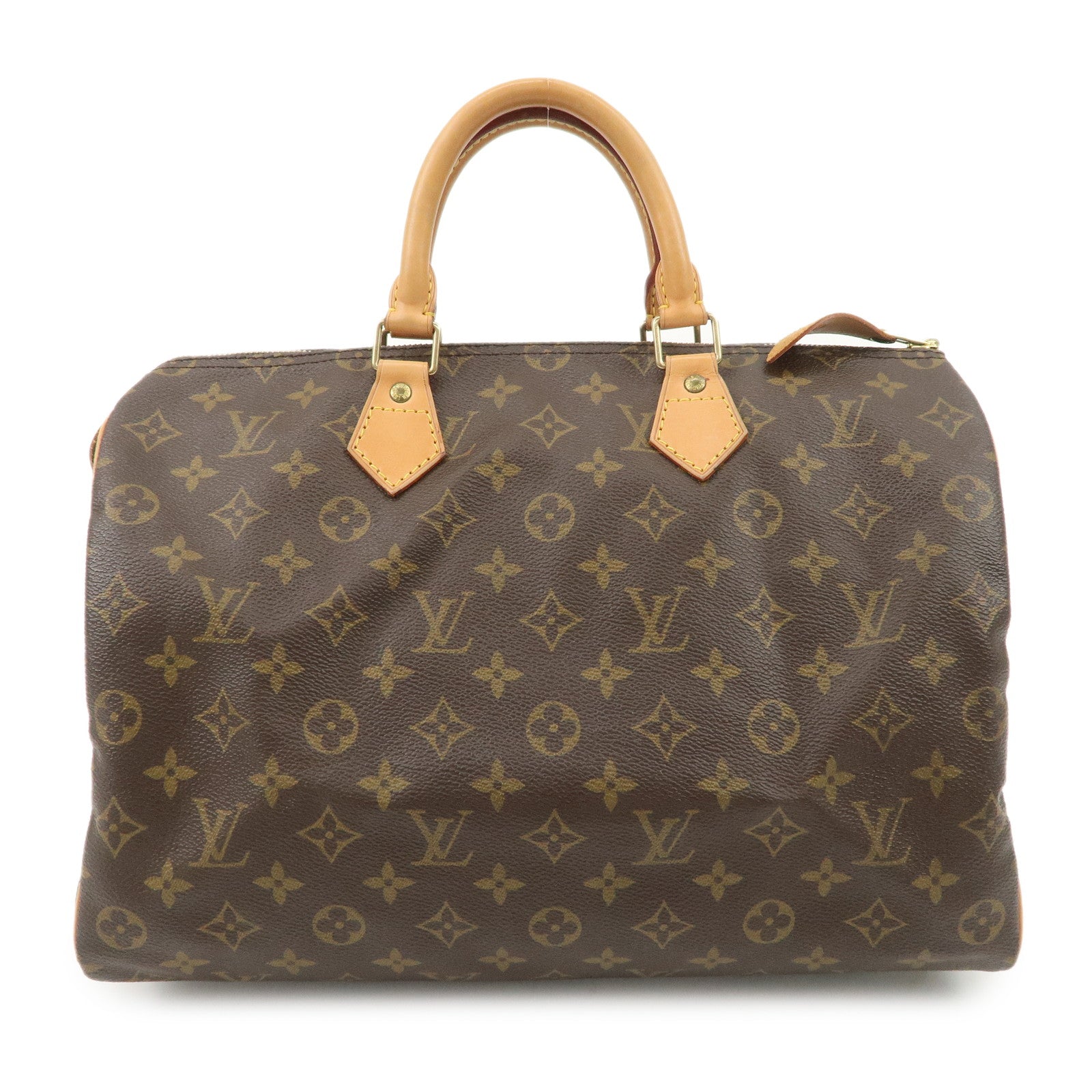 Louis Vuitton Monogram Speedy 35 Boston Bag Hand Bag M41524