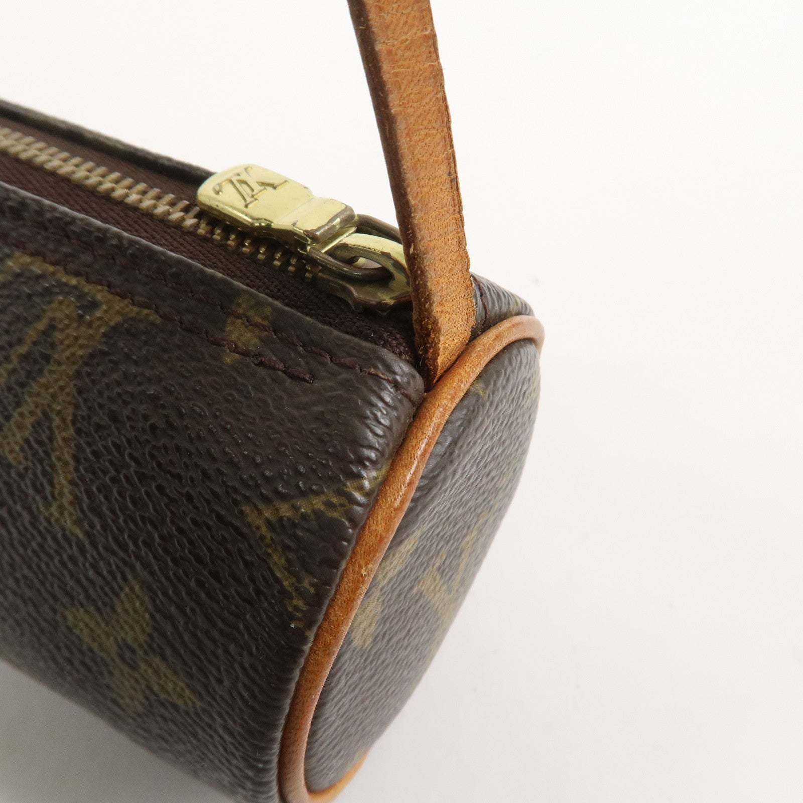 Louis Vuitton Monogram Canvas Mini Pouch for Papillon Bag Brown