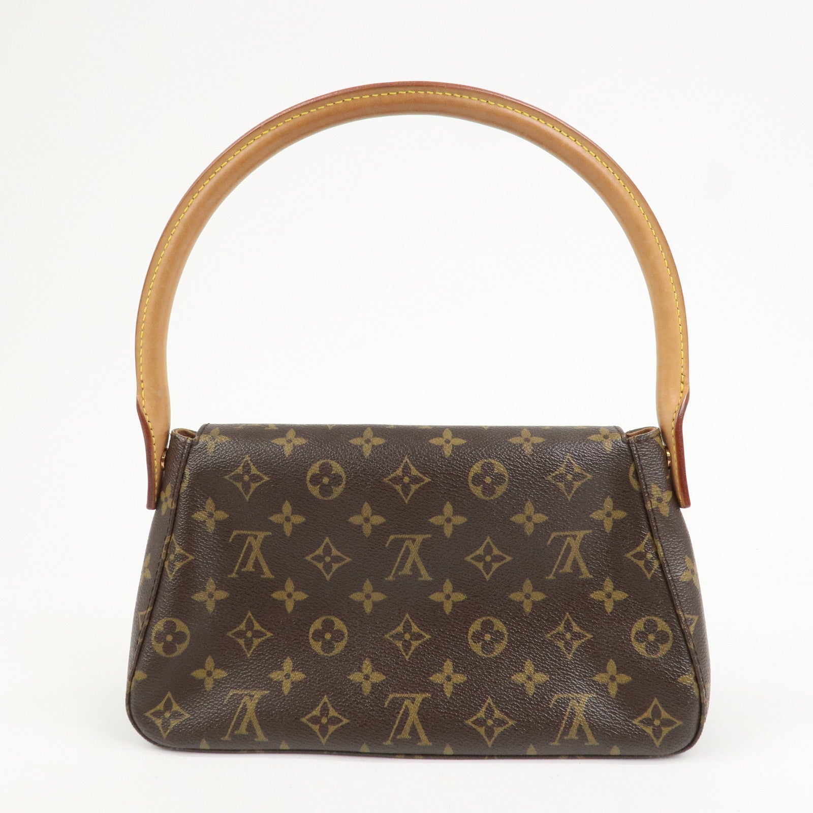 Louis Vuitton Monogram Mini Looping Shoulder Bag Brown M51147