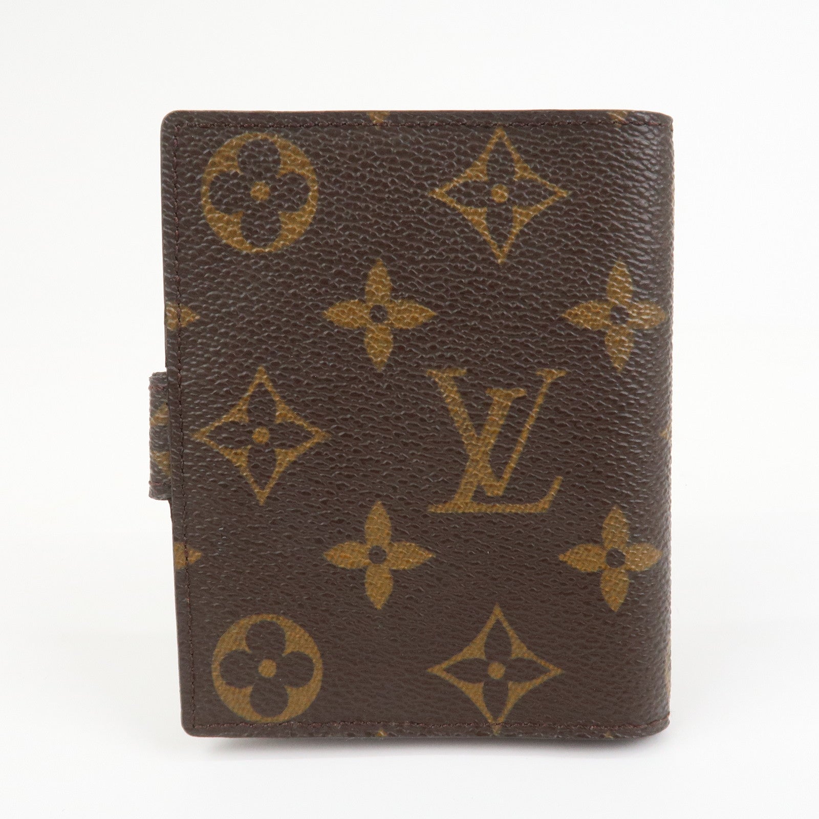 Louis Vuitton Monogram Agenda Mini Planner Cover Brown R20007