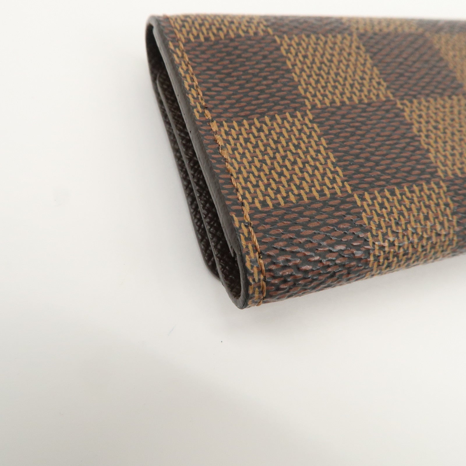 Louis Vuitton Damier Multicles 4 Key Case Damier Ebene Brown N62631