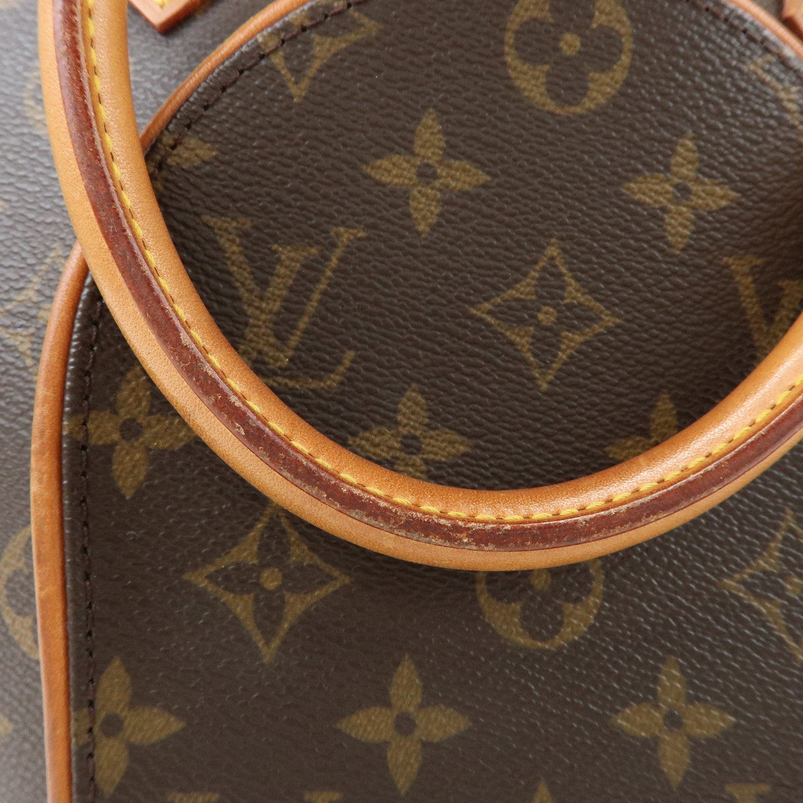 Louis Vuitton Monogram Ellipse PM Hand Bag Brown M51127