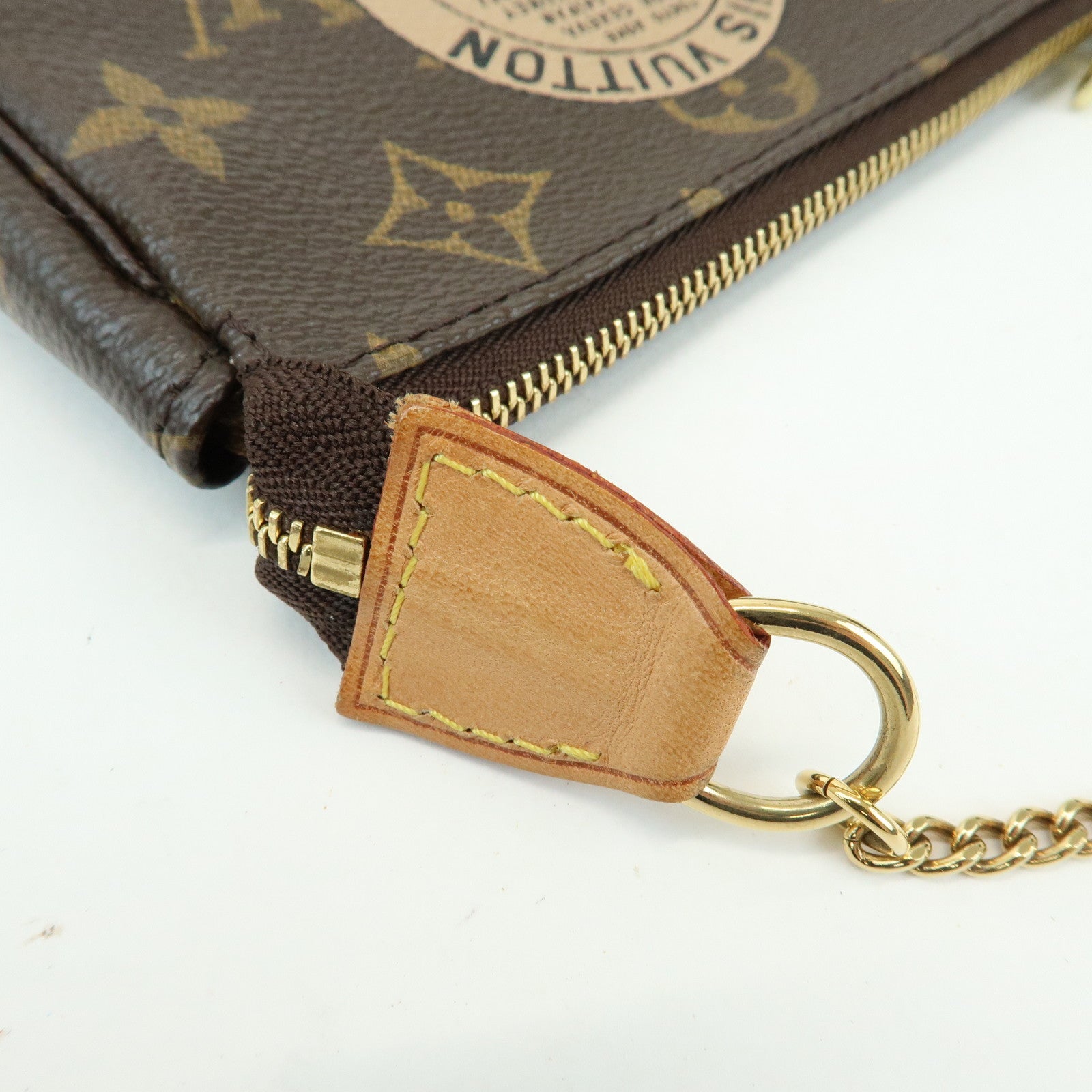 Louis Vuitton Monogram T&B Mini Pochette Accessoires Pouch M60153
