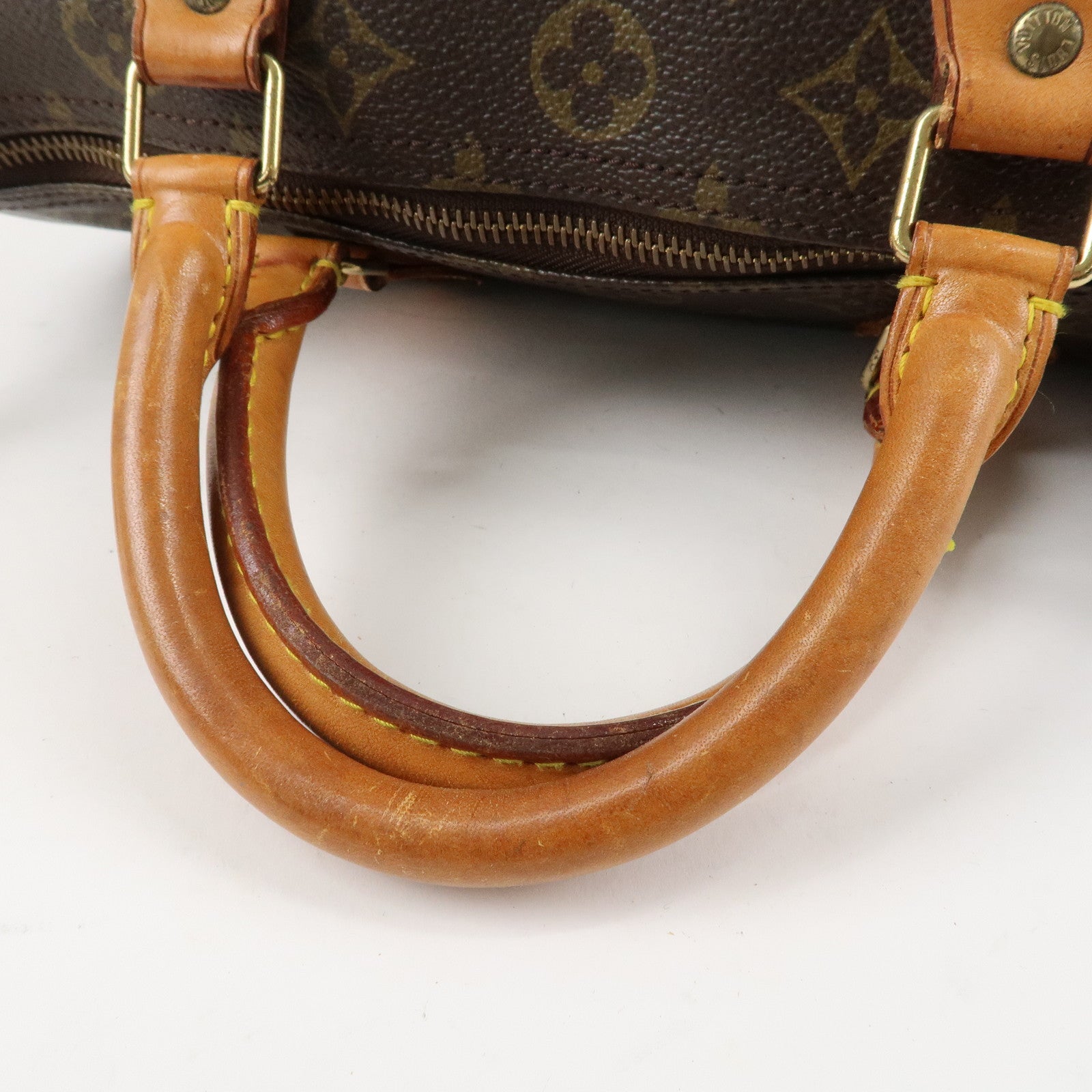Louis Vuitton Monogram Speedy 30 Hand Bag Boston Bag M41526 Used