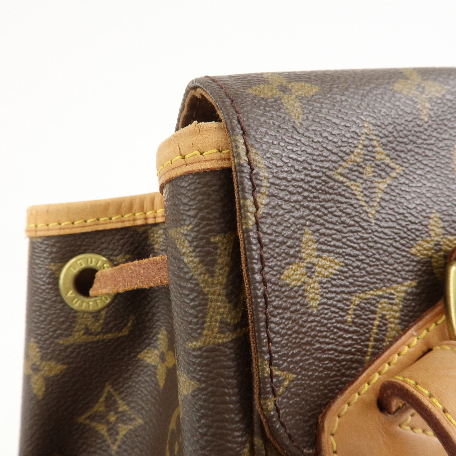 Louis Vuitton Monogram Montsouris MM Backpack Brown M51136