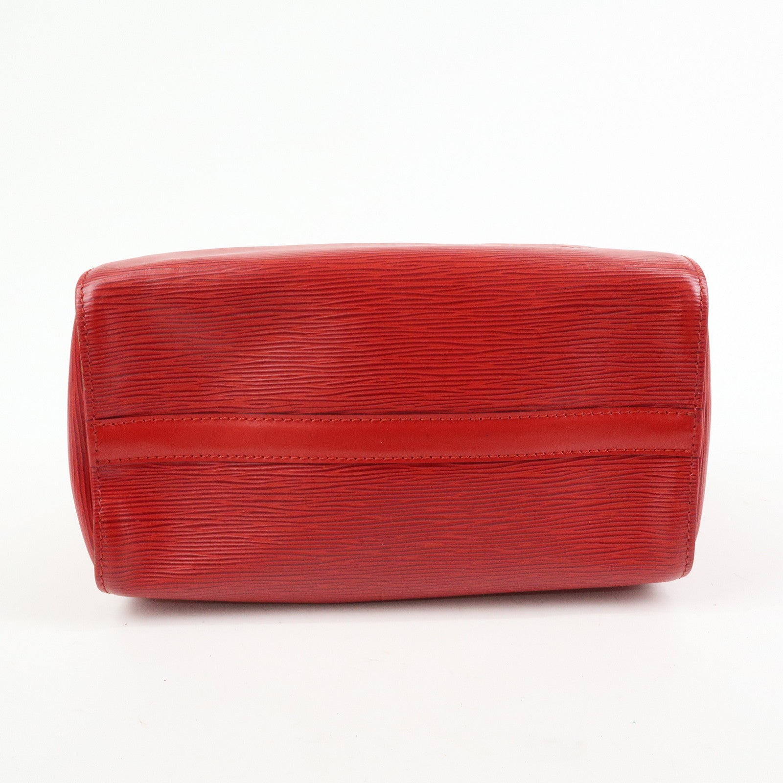Louis Vuitton Epi Speedy 25 Boston Hand Bag Castilian Red M43017