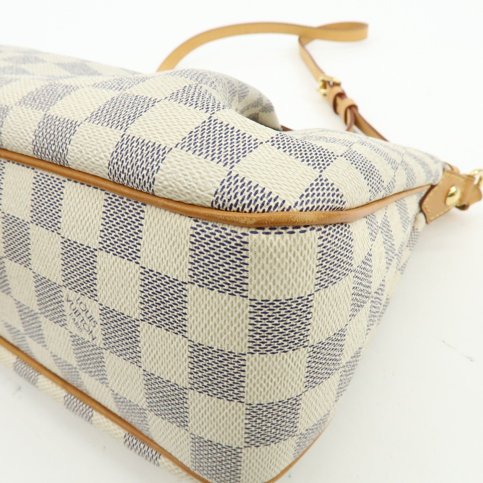 Louis Vuitton Damier Azur Siracusa PM Shoulder Crossbody Bag M41113