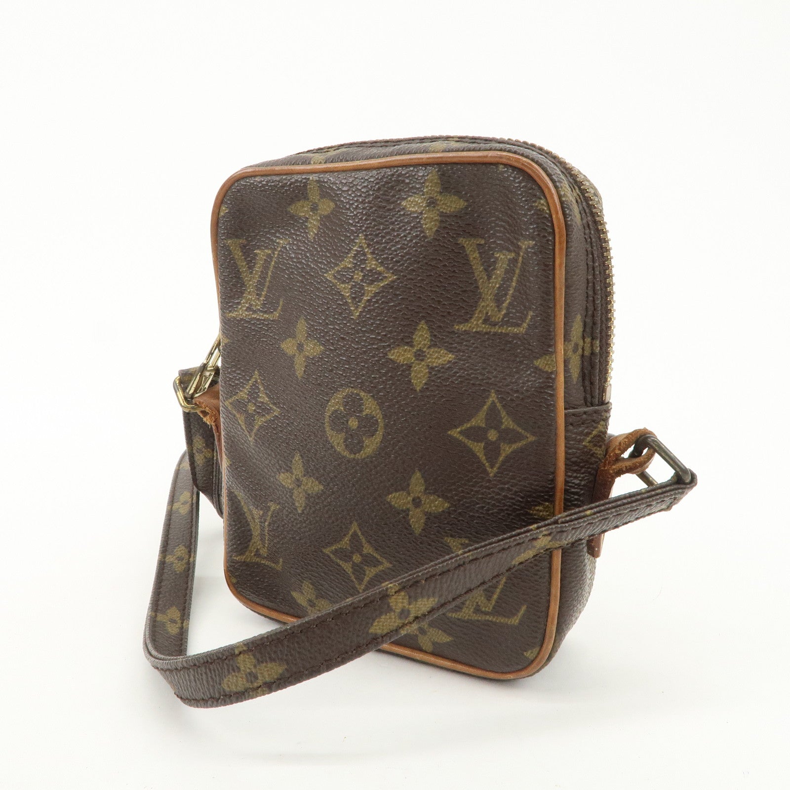 Louis Vuitton Monogram Mini Danube Shoulder Bag Brown M45268